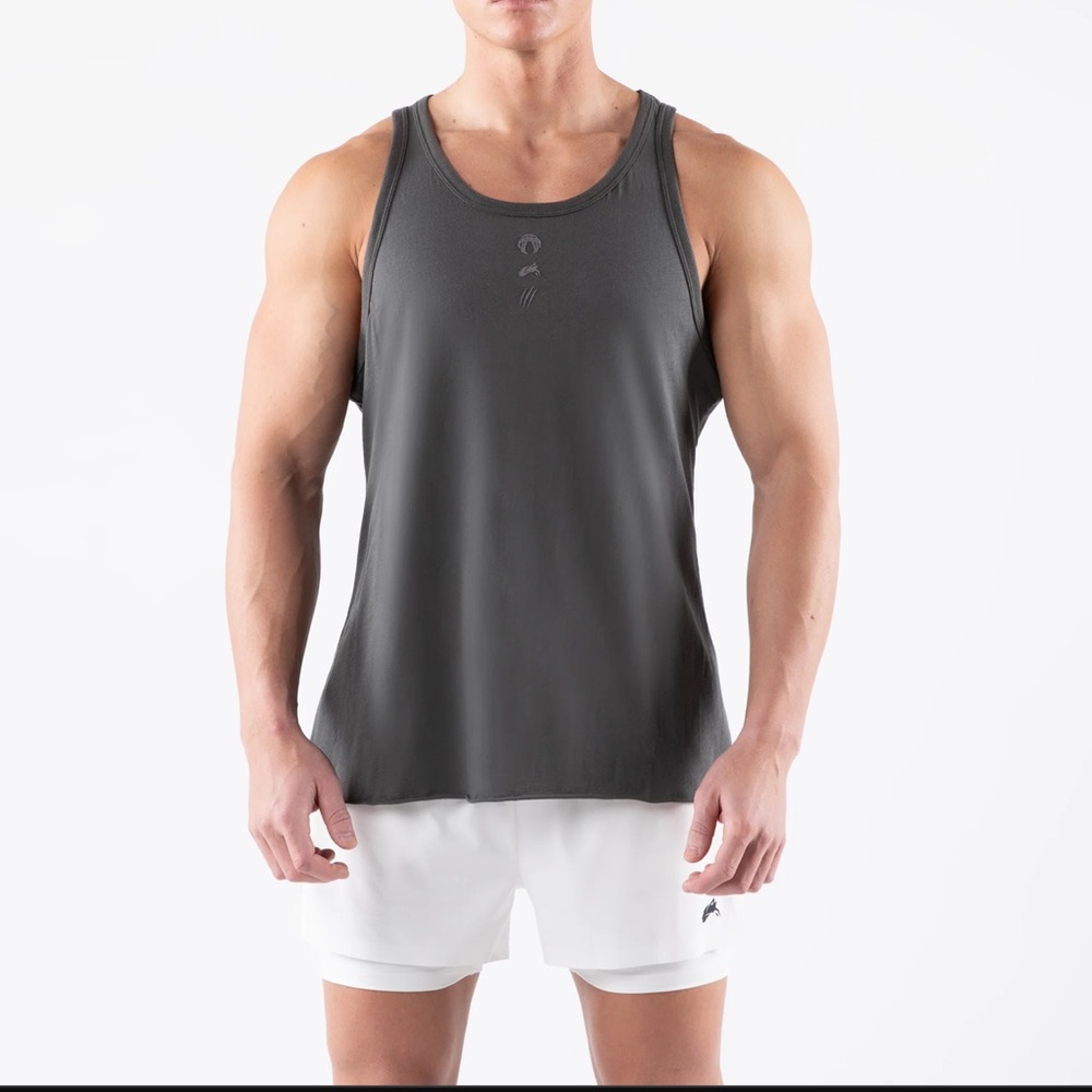 Men's Alphalete Gray Tank Top
